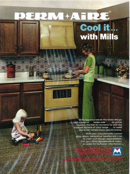 Mills Products Oven Handles Ad